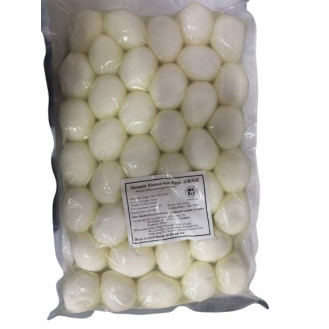 HARD BOILED PEELED EGGS 40'S 水煮鸡蛋